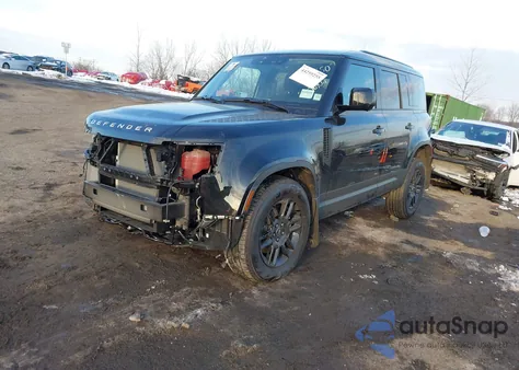 2025 Land Rover Defender 110 P300 from USA, damaged, VIN SALEJ7EX8S2476238